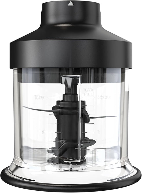 Ninja XSKKITCHPR Foodi Power Chopper, 3-Cup Food Processor Bowl for Ninja Power Mixer System (CI100 Series, Black)