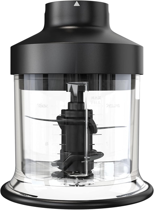 Ninja XSKKITCHPR Foodi Power Chopper, 3-Cup Food Processor Bowl for Ninja Power Mixer System (CI100 Series, Black)