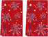 Artoid Mode Red Stars Firework America Patriotic 4th of July Kitchen Towels