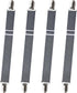 Sopito 4pcs Adjustable Elastic Sheet Fasteners to Keep Sheets in Place, Heavy Duty Non Slip Bed Cover Grippers Clips