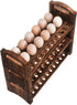 3 Countertop 36 3 Wooden Egg Holder Layer Fresh Egg Rack Holders Stackable Quail Egg Sorter Storage Trays Organizer