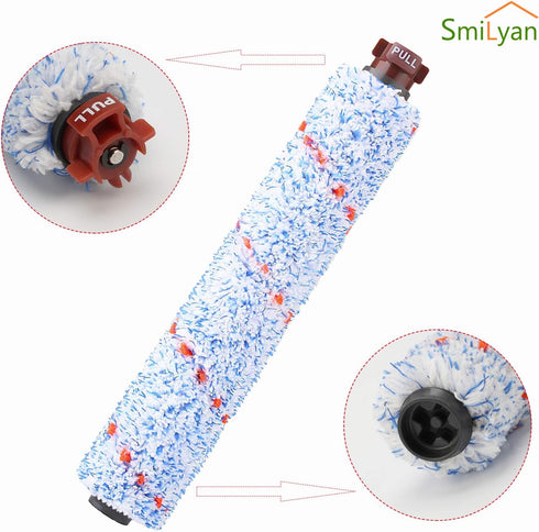 Bissell CrossWave Vacuum Cleaner Replacement Parts - 3 Pack Brush Rolls + 3 Pack Filters