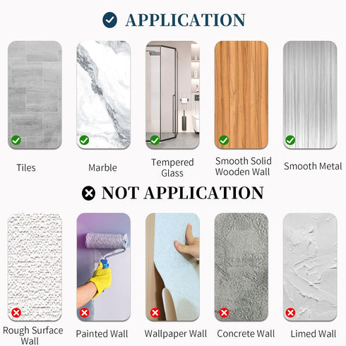Carrie Joe Soap Holder Self Draining Soap Dish Razor Holder for Shower Wall Not Punched Easy Clean Bar Soap Holder Fit