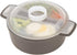 PrepSolutions 4-Piece Microwave Ramen Bowl To-Go - Gray, Includes Soup Spoon, Dishwasher Safe, BPA-Free