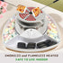 Smores Maker Indoor Kit, Flameless Electric S'mores Maker, Marshmallow Roaster, Movie Night Supplies, 120V