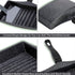 Tamagoyaki Frying Pan, Non-Stick Wave Bottom Maifanite Stone Egg Roll Pan for Omelette, Japanese Snacks, Black