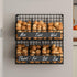 keomaisyto Egg Holder Countertop with 5 Dividers & DIY Labels to Separate