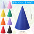 yptniginu Crayon Gnome Hats Felt Conical Dwarf Cap for Halloween Xmas Costume Cosplay Accessory Back to School