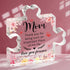 Emibele Gifts for Mom, Mom Birthday Gifts, Decorative Engraved Acrylic Block Puzzle