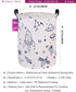 Laundry Hamper Large Canvas Fabric, Lightweight Storage Basket for Toys and Dirty Clothes (Spaceships)