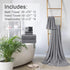 8-Piece Set,2 Sheet,2 4 600 Set,Highly Gray Bath Towels Oversized Large Bath Towels Hand Towels and Washcloths - GSM