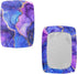 Set 2 Counter Marble Print Bar Stool Covers of Stretch Stool Chair Covers Rectangle Height Bar Stools Slipcovers