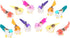 Warmtree 48 Pcs Artificial Simulation Feather Mini Decorative Fake Birds for Craft Home Ornaments & Wedding Decoration