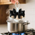 Asltw 5 10 Dolphin Egg Holder Rack, Egg Boiling Tray with Flip Top Egg Storage, Heat Resistant Handle, Multi Purpose