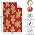 ALAZA Christmas Gingerbread Cookies Decorative Kitchen Dish Towels Set of 4, Soft Absorbent Hand Towels, 18 x 28 Inch