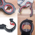 Can Opener for Seniors with Arthritis, Easy Opener with Silicone Gripper, Adjustable 6 in 1 Bottle Jar Lid Opener