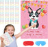 Pin The Bone on The Dog Party Games with 48 Pcs Bone, Give The Dog a Bone Game for Dog Themed Birthday Party Game Supplies