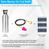 CO2 CO2 CO2 CGA320 (60inch) Soda Machine Refill Adapter with Quick Connector Hose - for Terra DUO Art Gaia Series Soda