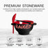 Ramen Bowl Set with Chopsticks and Spoon - Red Microwavable Ceramic Ramen Bowl Set - Use as Ramen Noodles Bowl, Pho Bowls & Japanese Dish Set - Ramen Bowl with Chopsticks and Soup Spoon (18 Ounce) by Goodscious