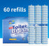 60pc 60 BaseToliet Refills Disposable Toilet mats Brush Cleaning System, Toilet Cleaning Brush, Replacement Brush