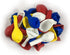KADBANER 100 Pack 12 Inch Latex Balloons, White Yellow Red Blue