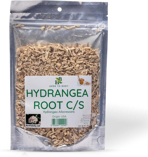 Herb To Body Hydrangea Root Cut & Sifted - 4 oz, Wildcrafted