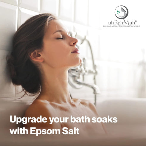 3.6 8 lb Epsom Salt Bulk Magnesium Sulfate Premium Natural OMRI Listed USA Sourced Unscented Bath and Soaking Salt