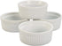 BIA Cordon Bleu Classic Ramekin Dish, Set of 4 White, 4.5 oz/3.5" Size