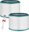 Air Purifier Filter Replacements for Dyson HP01, HP02, 2 Pack