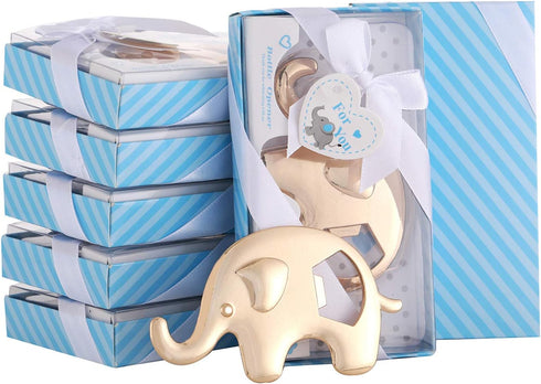 Cesdai Pack 36 36) of Bottle Opener Baby Shower Party Favor for Guests Elephant Shaped Bottle Opener Baby Shower Favors