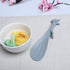 Plastic Squirrel Shaped Non-Stick Rice Paddle Spoon, Gray