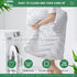 UNILIBRA Twin XL Waterproof Mattress Pad, Quilted Bamboo Protector, Breathable, 6''-19'' Deep Pocket, White