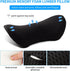 Lumbar Pillow, Memory Foam Lumbar Support Pillow for Office Chair and Car Seat, Back Support Pillow for Lower Back Pain