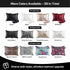 MR&HM Satin Pillowcase for Hair and Skin, Silk Satin Pillowcase 2 Pack, Queen Size (20x30, Black)