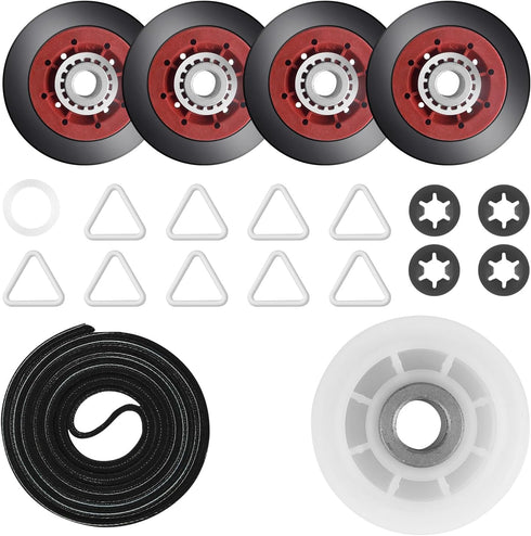 Compatible Dryer Repair Kit for Maytag and Whirlpool Dryers, MEDX550XW0, WED70HEBW0, MGD5801TW0, WED8500DW2