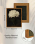 InSimSea Framed Canvas Wall Art, White Hydrangea Oil Painting Prints, Bedroom Bathroom Kitchen Office Decor 8x10 Inch