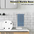 SUS304 Stainless Steel L-Shaped Hand Towel Holder, Thickened Bathroom Towel Rack for Countertop Vanity (Chrome)