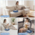 Heyife Cozy Couch Cup Holder Pillow, Couch Caddy for Drink, Snack, Phone, Remote, Game Controller, Removable
