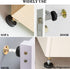 NANASO 4Pcs 28mm-106mm Bed Frame Anti-Shake Tool, Threaded Adjustable Headboard Stoppers, Prevent loosening Fixer Bed