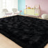 Lairep 5x7 Large Area Rugs for Living Room Bedroom, Feet Black Fluffy Shag Rugs, Ultra Soft Shaggy Plush Fuzzy Modern