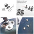 4 Pack Stock Pot Handle Screws SaucePan Grip Mount Screw M6x16mm Repair Fixing Lock Bolt Replacement for Wok Soup Pots Nonstick Stockpot Frying Pans Sauce Pan by NentMent