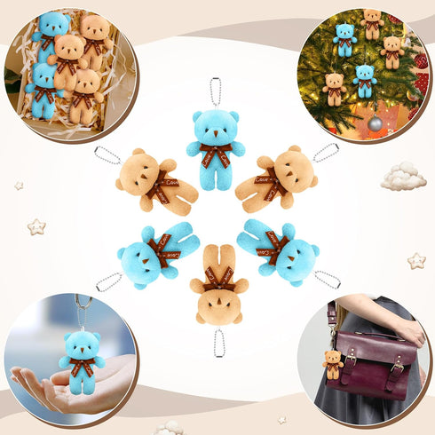 VioraWhite 22 Pcs Funny Bear Baby Shower Diapers Games Activities Fun Bridal Shower Games How Many Plushies Can You