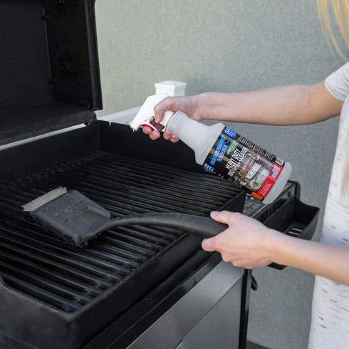 (32oz Absolutely Clean IT JUST WORKS GREAT as Grill Cleaner Spray! - Professional Strength, Natural Enzyme Formula