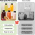 Leaflai 6 12oz Plastic Juice Bottles with Caps pcs - Reusable Juice Containers with Tamper Proof Lids White - Clear