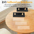 Kitchen Spice Rack for Wall - 13.8" Black Large Adhesive Hanging Spice Racks, 2 Packs Storage Organizer