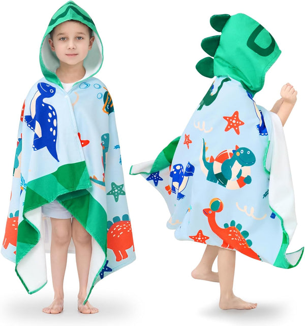 UOMNY Kids Beach Towels-Hooded Towels for Kids,Kids Hooded Bath Towel 30" x