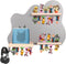 Danemort Magnetic Shelf for Tonie Box,Tonies Figures Wall Mounted Floating Shelves Compatible with