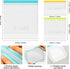 SPLF 12 Pack Reusable Gallon Freezer Bags, BPA Free Leakproof Food Storage Bags for Meal Prep