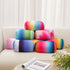 Neck Roll Pillow Tube Microbead Pillows, 7 and 12 Inches Travel Pillows for Chair Sleeping, Tie Dyeing
