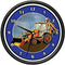 SignMission Backhoe Digger Wall Clock, Heavy Equipment Operator Gift